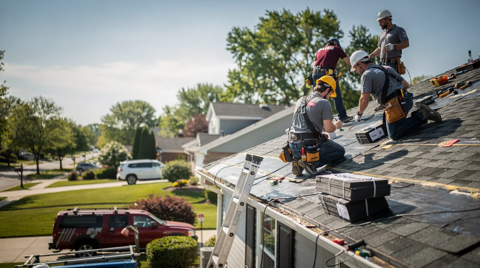Roof Repair in Moline, KS around you